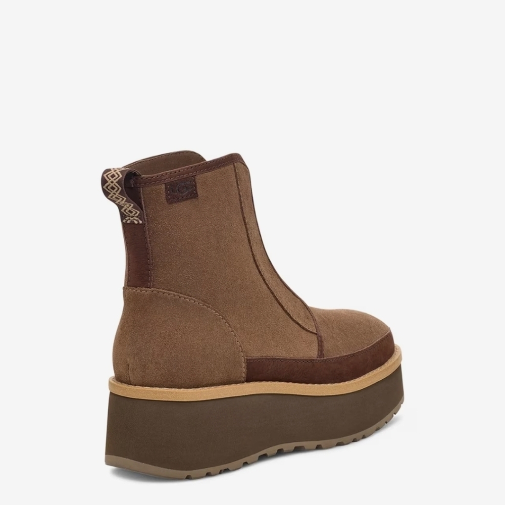 UGG Cityfunc Zip Women Size 10 Water Resistant Platform Bootie 112025 - Picture 3 of 7